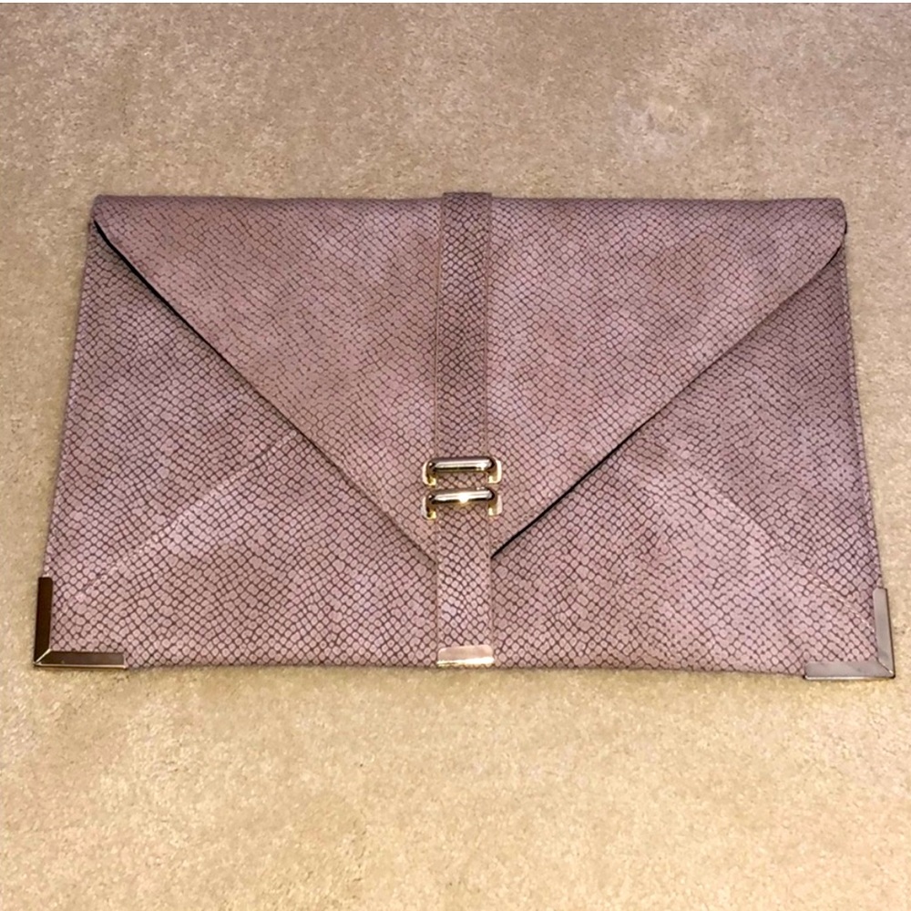 OVERSIZED leather clutch✨ - ASOS Envelope Clutch bag!!! Like new!!!